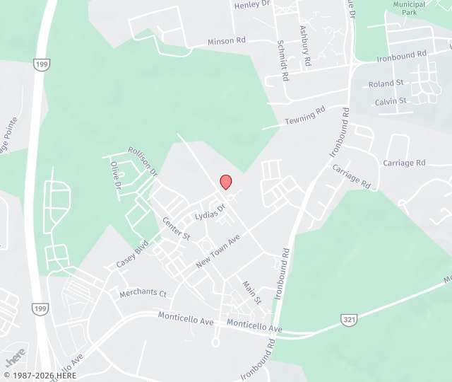 Location Map: 5388 Discovery Park Blvd, Suite 240 Williamsburg, VA 23188